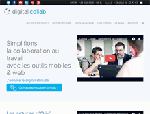 Tablet Screenshot of digital-collab.com